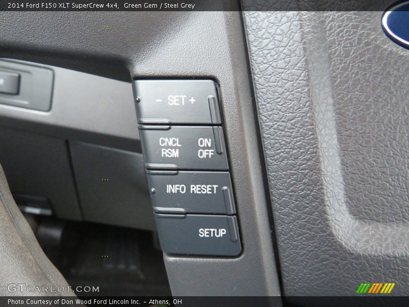 Green Gem / Steel Grey 2014 Ford F150 XLT SuperCrew 4x4