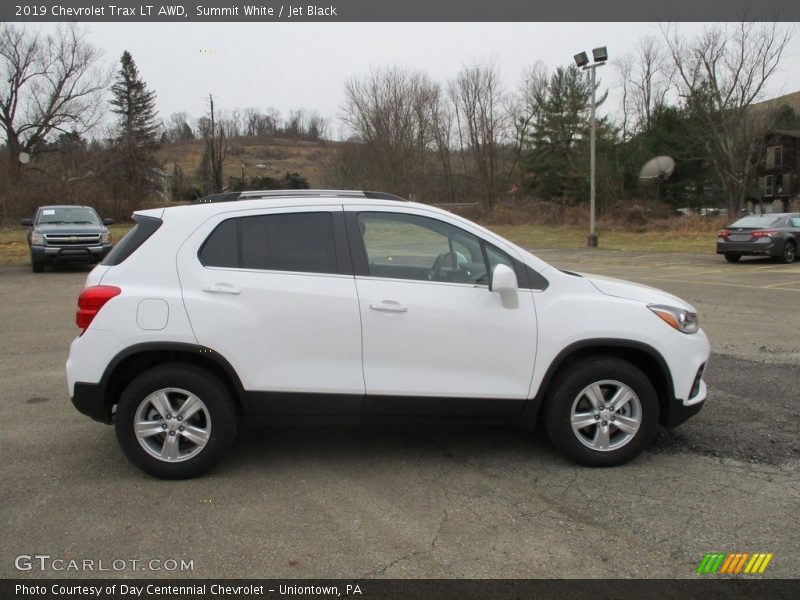 Summit White / Jet Black 2019 Chevrolet Trax LT AWD