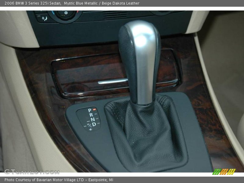 Mystic Blue Metallic / Beige Dakota Leather 2006 BMW 3 Series 325i Sedan