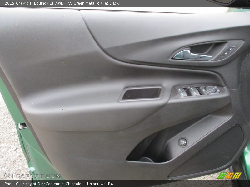 Ivy Green Metallic / Jet Black 2019 Chevrolet Equinox LT AWD