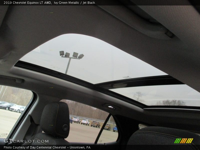 Ivy Green Metallic / Jet Black 2019 Chevrolet Equinox LT AWD