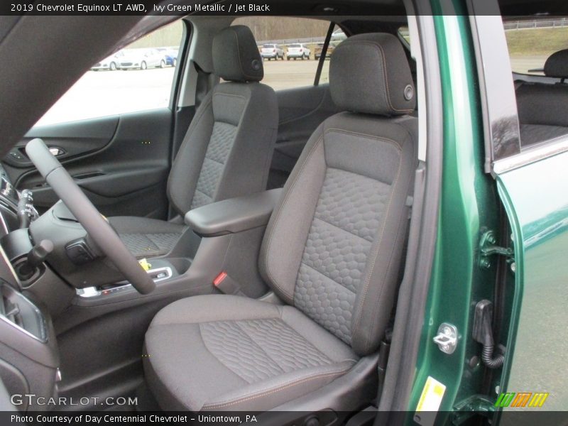 Ivy Green Metallic / Jet Black 2019 Chevrolet Equinox LT AWD