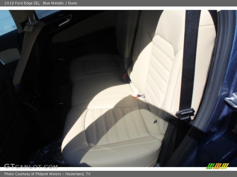 Blue Metallic / Dune 2019 Ford Edge SEL