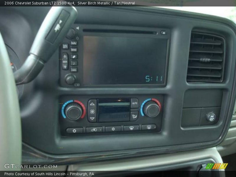 Silver Birch Metallic / Tan/Neutral 2006 Chevrolet Suburban LTZ 1500 4x4