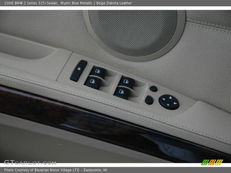 Mystic Blue Metallic / Beige Dakota Leather 2006 BMW 3 Series 325i Sedan