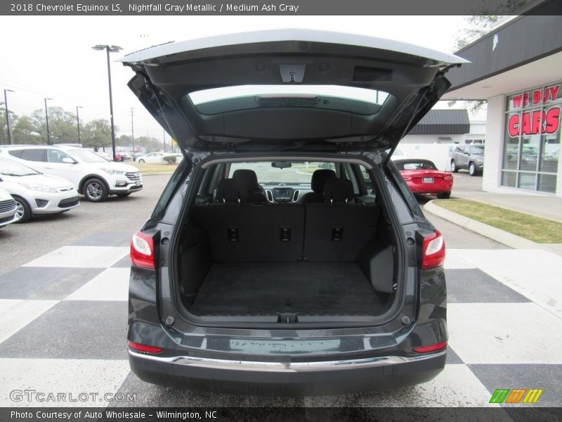 Nightfall Gray Metallic / Medium Ash Gray 2018 Chevrolet Equinox LS