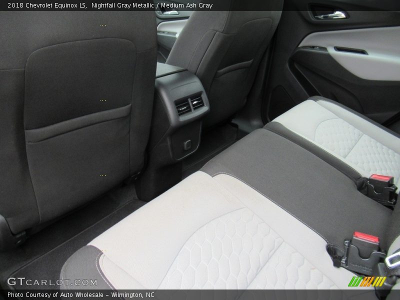 Nightfall Gray Metallic / Medium Ash Gray 2018 Chevrolet Equinox LS