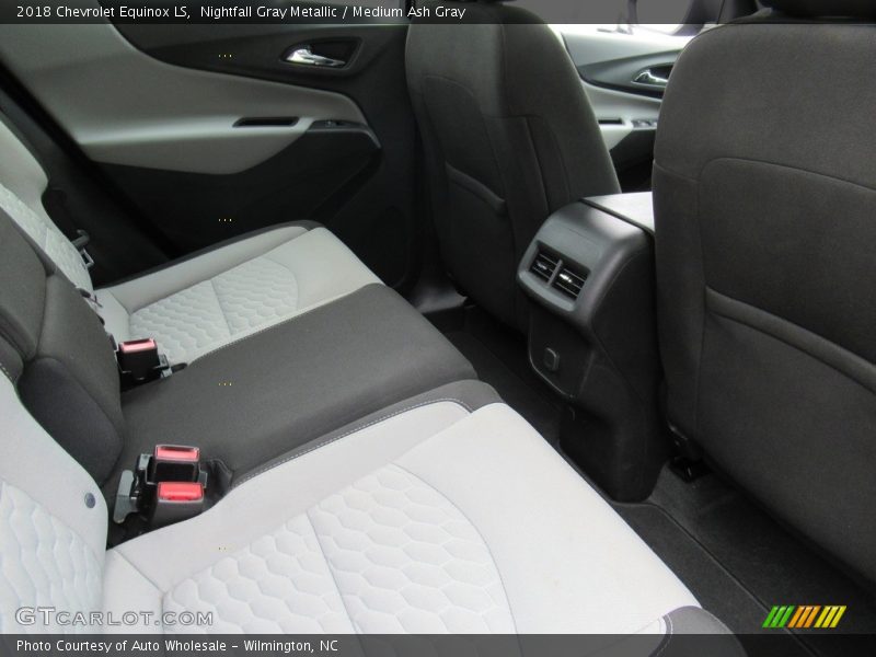 Nightfall Gray Metallic / Medium Ash Gray 2018 Chevrolet Equinox LS