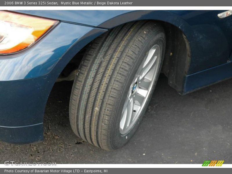 Mystic Blue Metallic / Beige Dakota Leather 2006 BMW 3 Series 325i Sedan