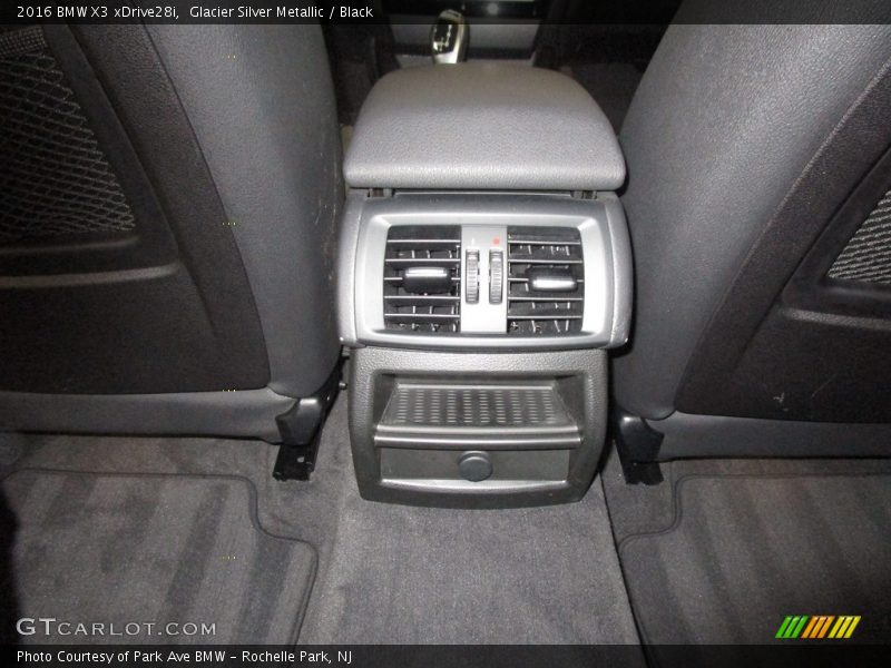 Glacier Silver Metallic / Black 2016 BMW X3 xDrive28i