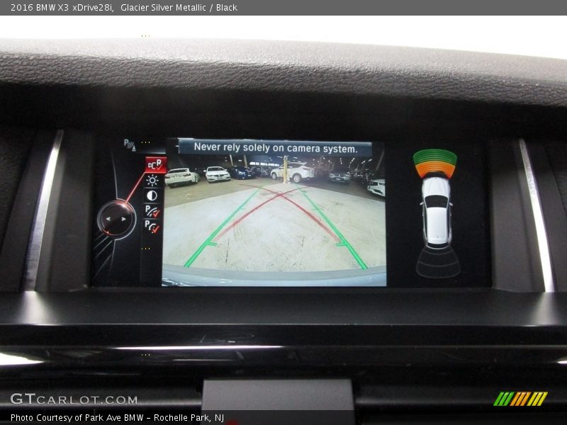 Glacier Silver Metallic / Black 2016 BMW X3 xDrive28i