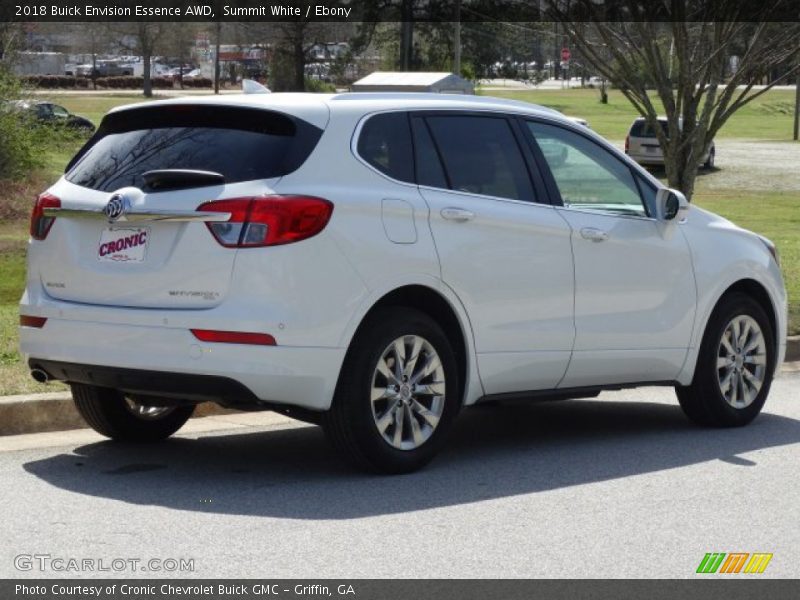 Summit White / Ebony 2018 Buick Envision Essence AWD