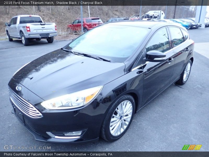 Shadow Black / Charcoal Black 2018 Ford Focus Titanium Hatch