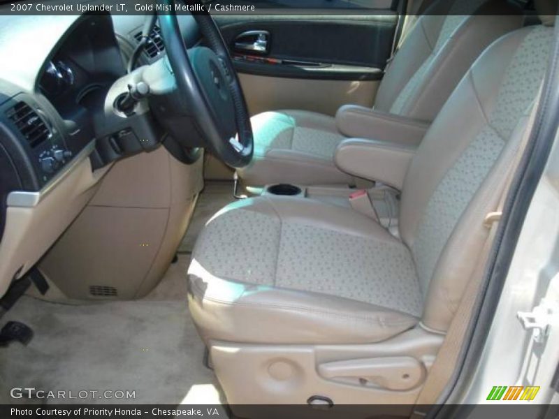 Gold Mist Metallic / Cashmere 2007 Chevrolet Uplander LT