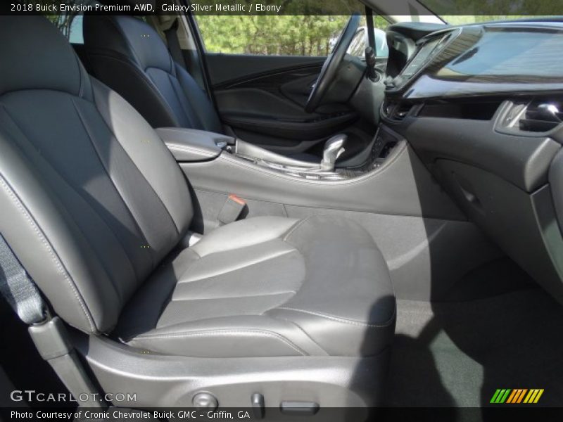 Galaxy Silver Metallic / Ebony 2018 Buick Envision Premium AWD