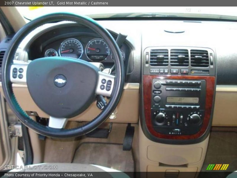 Gold Mist Metallic / Cashmere 2007 Chevrolet Uplander LT