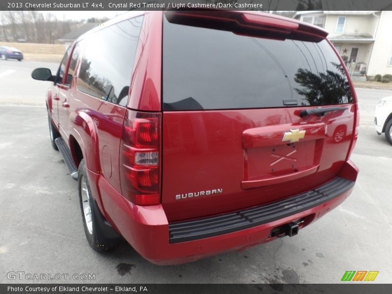 Crystal Red Tintcoat / Light Cashmere/Dark Cashmere 2013 Chevrolet Suburban LT 4x4