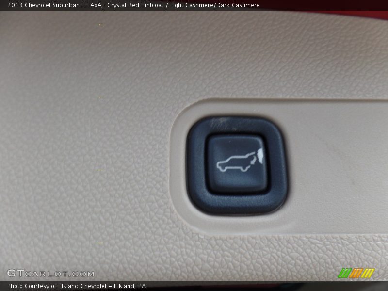 Crystal Red Tintcoat / Light Cashmere/Dark Cashmere 2013 Chevrolet Suburban LT 4x4