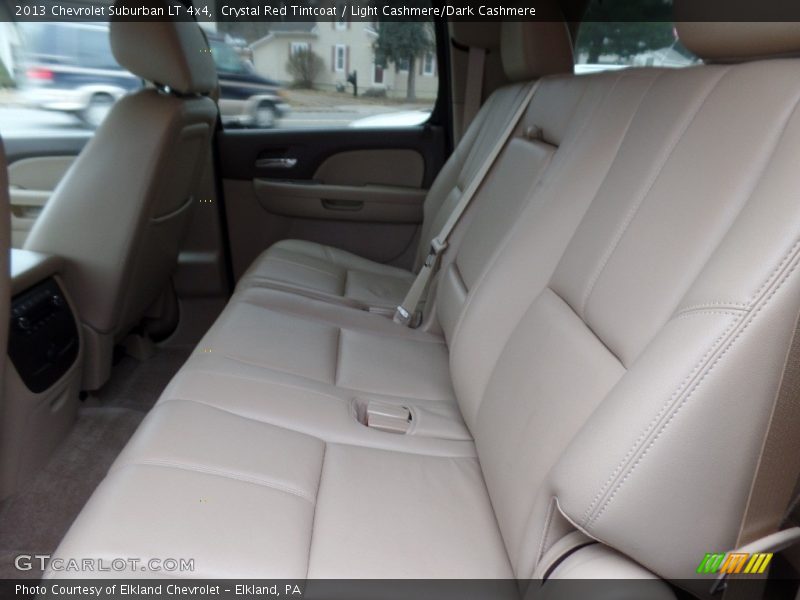 Crystal Red Tintcoat / Light Cashmere/Dark Cashmere 2013 Chevrolet Suburban LT 4x4