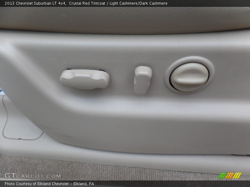 Crystal Red Tintcoat / Light Cashmere/Dark Cashmere 2013 Chevrolet Suburban LT 4x4