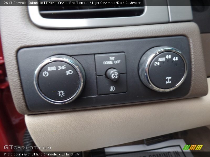 Crystal Red Tintcoat / Light Cashmere/Dark Cashmere 2013 Chevrolet Suburban LT 4x4