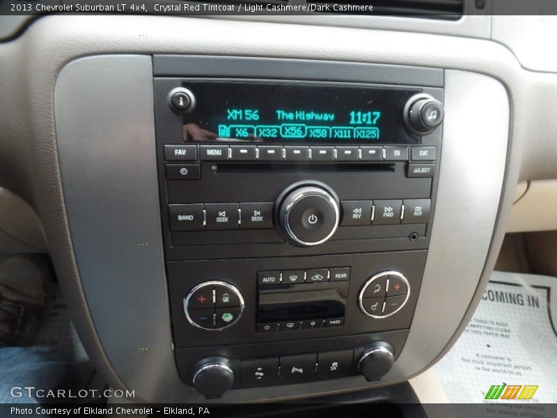 Crystal Red Tintcoat / Light Cashmere/Dark Cashmere 2013 Chevrolet Suburban LT 4x4