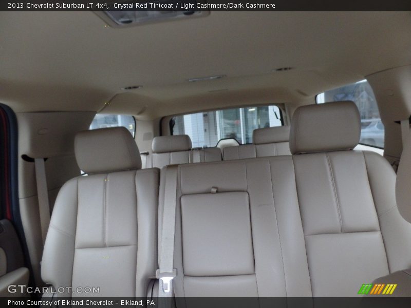 Crystal Red Tintcoat / Light Cashmere/Dark Cashmere 2013 Chevrolet Suburban LT 4x4