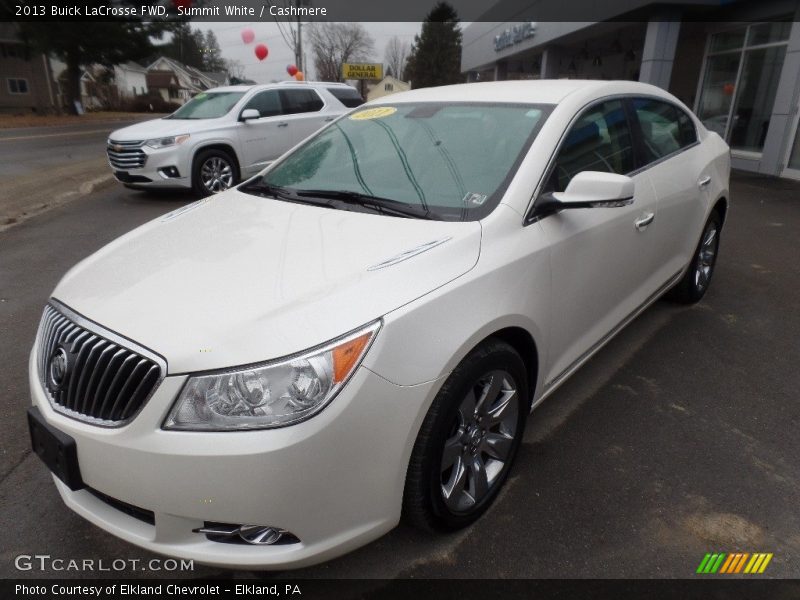 Summit White / Cashmere 2013 Buick LaCrosse FWD