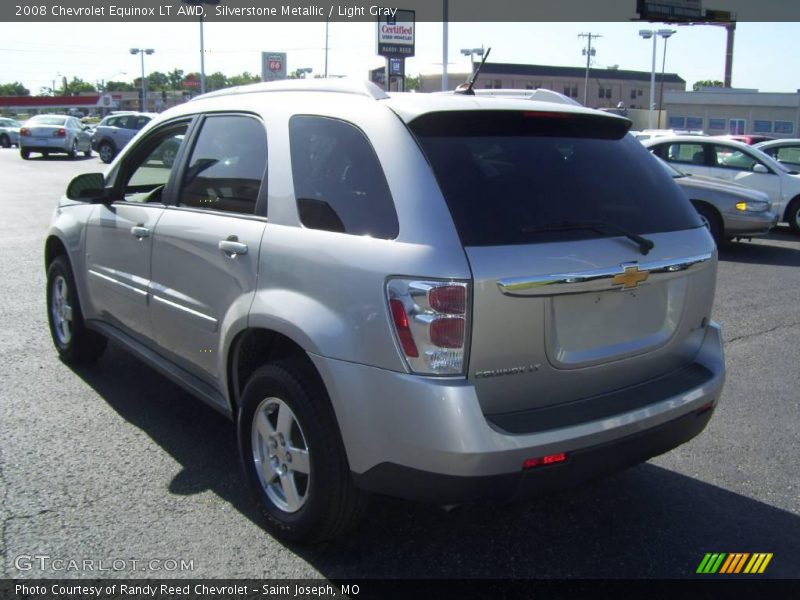 Silverstone Metallic / Light Gray 2008 Chevrolet Equinox LT AWD