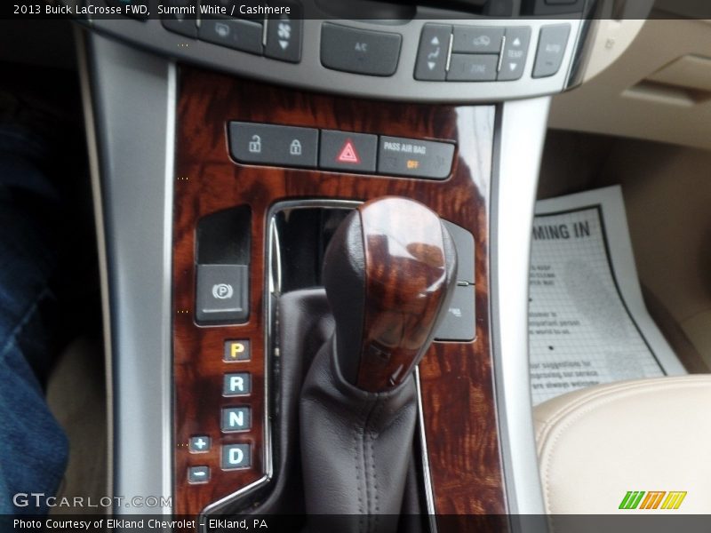 Summit White / Cashmere 2013 Buick LaCrosse FWD