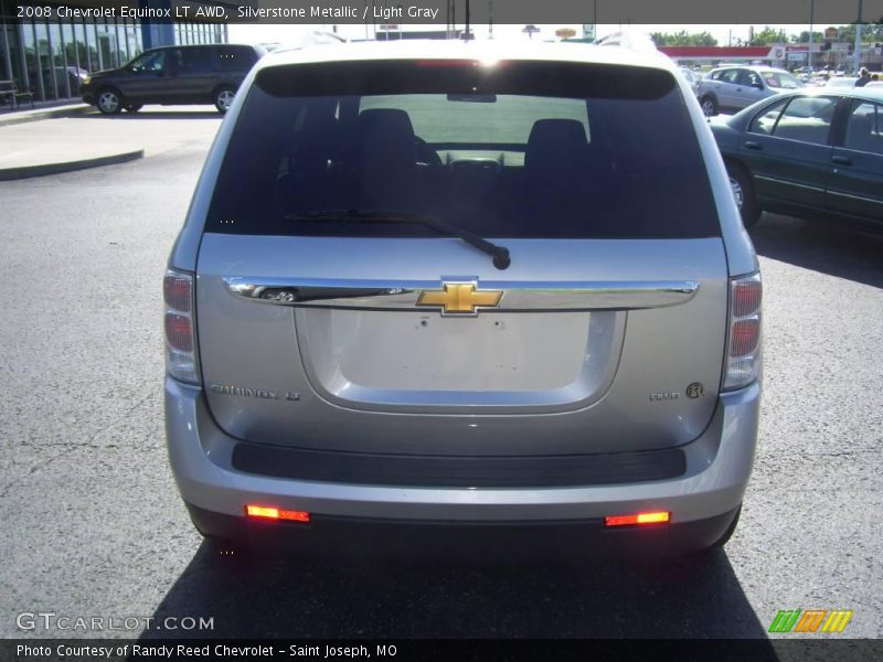 Silverstone Metallic / Light Gray 2008 Chevrolet Equinox LT AWD