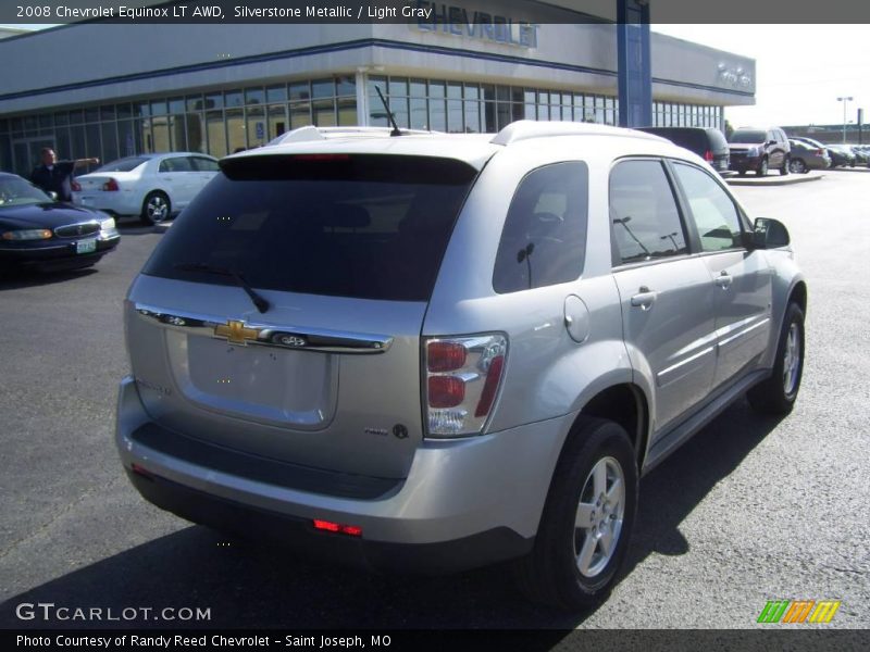 Silverstone Metallic / Light Gray 2008 Chevrolet Equinox LT AWD