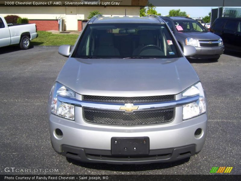 Silverstone Metallic / Light Gray 2008 Chevrolet Equinox LT AWD