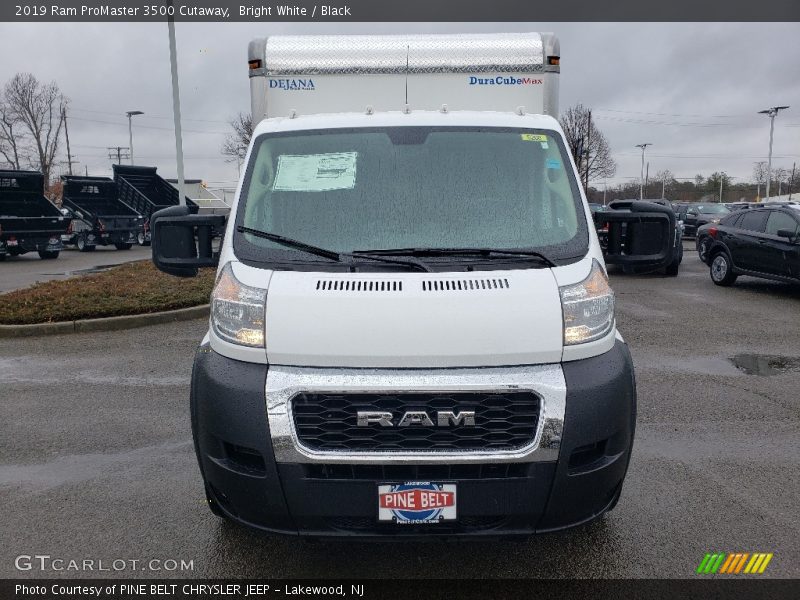 Bright White / Black 2019 Ram ProMaster 3500 Cutaway