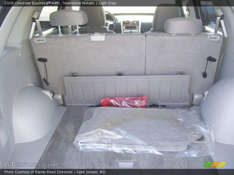 Silverstone Metallic / Light Gray 2008 Chevrolet Equinox LT AWD