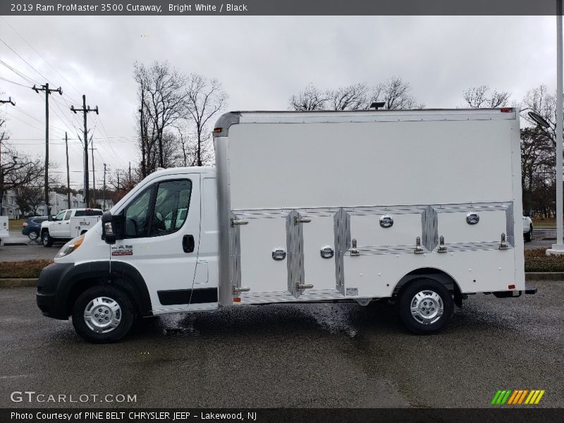 Bright White / Black 2019 Ram ProMaster 3500 Cutaway