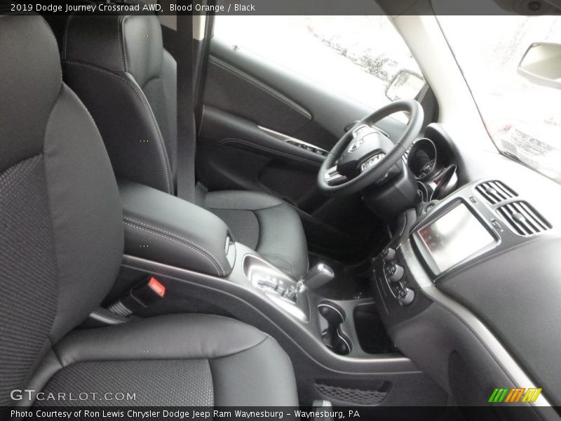 Blood Orange / Black 2019 Dodge Journey Crossroad AWD