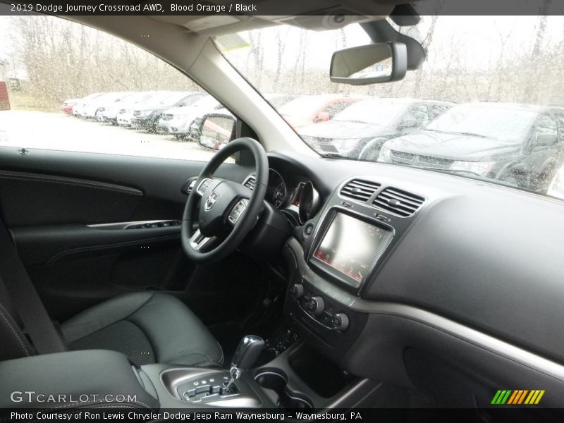 Blood Orange / Black 2019 Dodge Journey Crossroad AWD