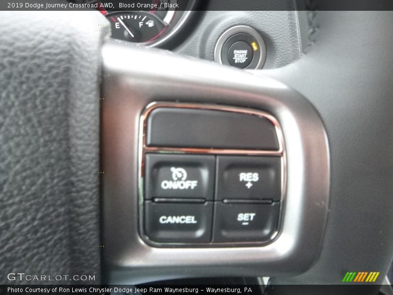 Blood Orange / Black 2019 Dodge Journey Crossroad AWD