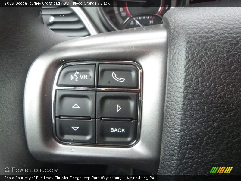 Blood Orange / Black 2019 Dodge Journey Crossroad AWD