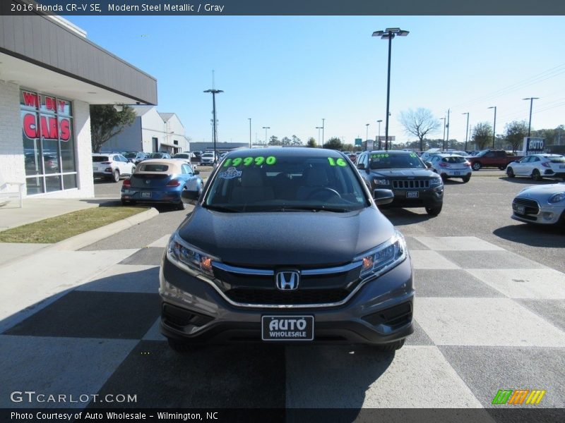 Modern Steel Metallic / Gray 2016 Honda CR-V SE