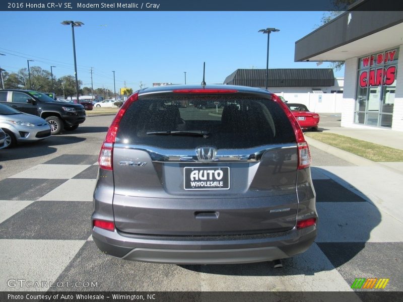 Modern Steel Metallic / Gray 2016 Honda CR-V SE