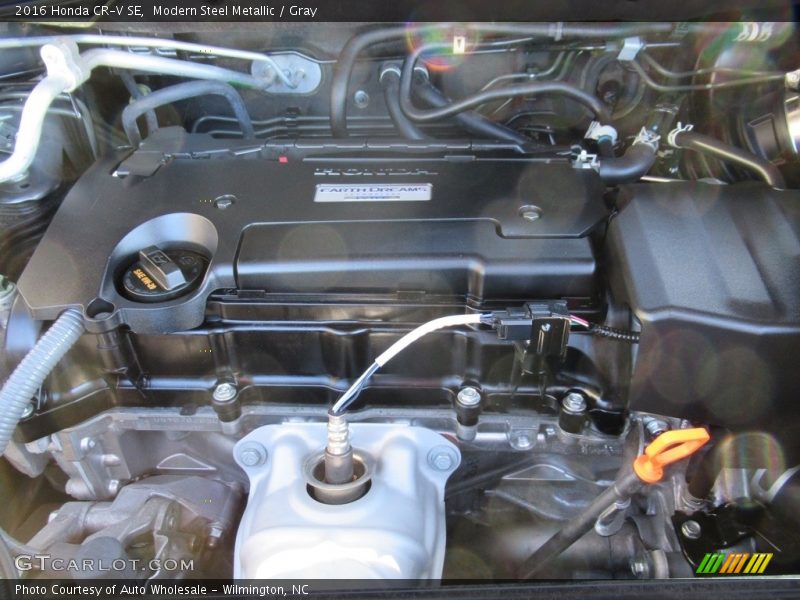 Modern Steel Metallic / Gray 2016 Honda CR-V SE