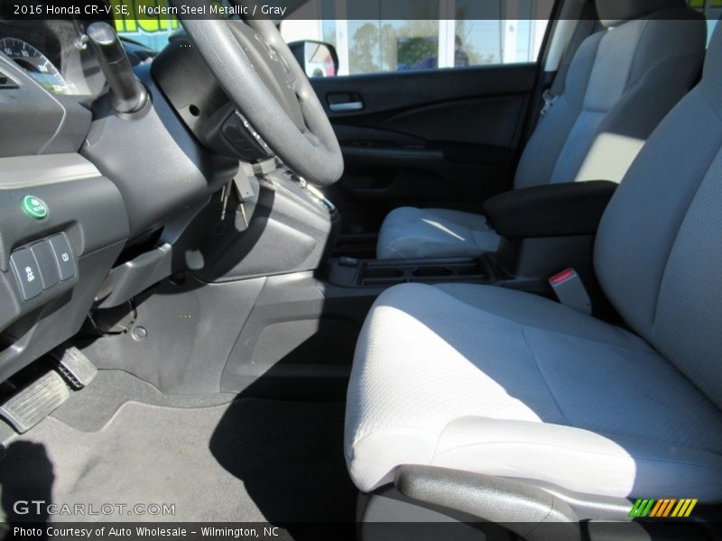 Modern Steel Metallic / Gray 2016 Honda CR-V SE