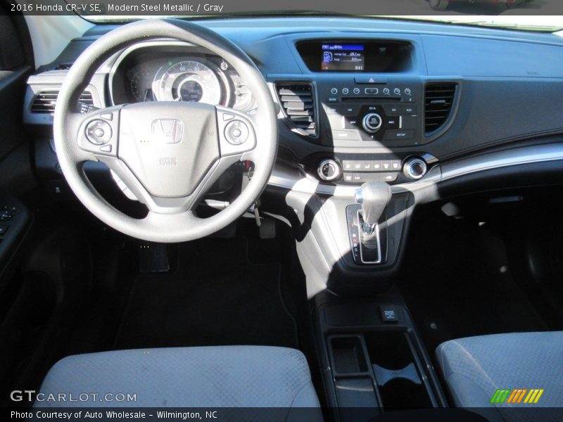 Modern Steel Metallic / Gray 2016 Honda CR-V SE