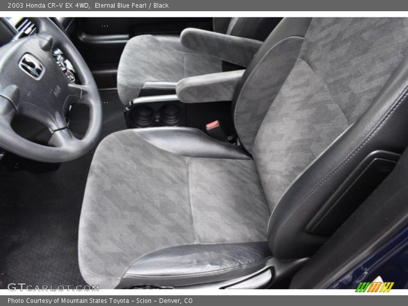 Eternal Blue Pearl / Black 2003 Honda CR-V EX 4WD