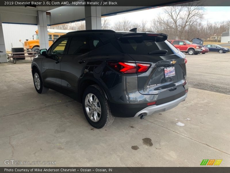 Nightfall Metallic / Jet Black 2019 Chevrolet Blazer 3.6L Cloth AWD