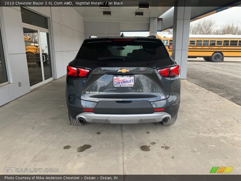 Nightfall Metallic / Jet Black 2019 Chevrolet Blazer 3.6L Cloth AWD