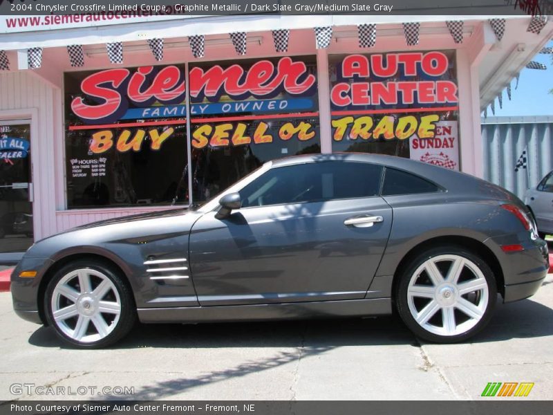 Graphite Metallic / Dark Slate Gray/Medium Slate Gray 2004 Chrysler Crossfire Limited Coupe