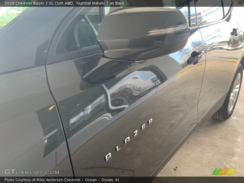 Nightfall Metallic / Jet Black 2019 Chevrolet Blazer 3.6L Cloth AWD
